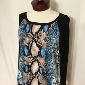 Hale Bob Tops - New HALE BOB $168 silky front jersey baseball tee Hale Bob Tops - New HALE BOB $168 silky front jersey baseball tee
